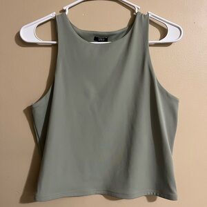 Express Light Green Tank Top